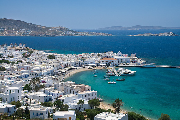 Mykonos Harbor View